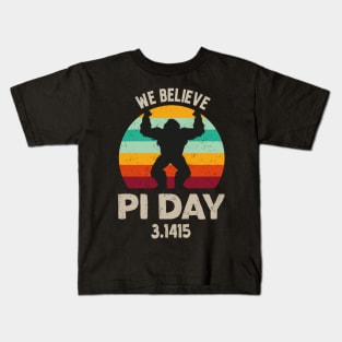 We believe PI DAY 3.1415 bigfoot 2024 Kids T-Shirt